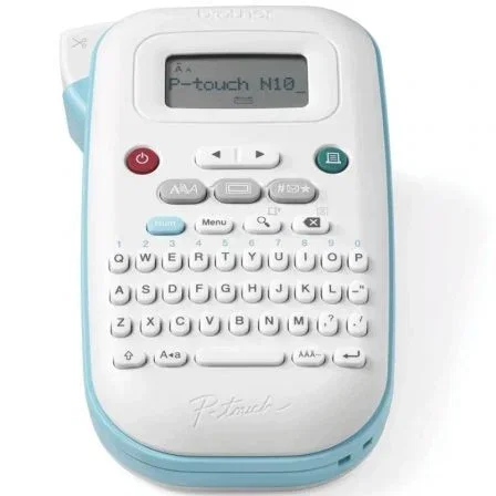 Brother Rotuladora Electrónica PT-N10 Blanco y Azul